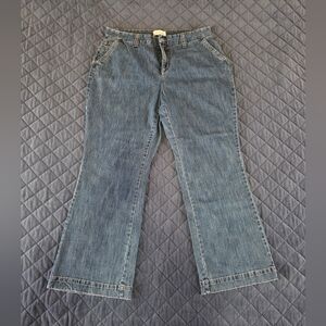 CJ Banks Blue Wide Leg Women's Jeans 16W